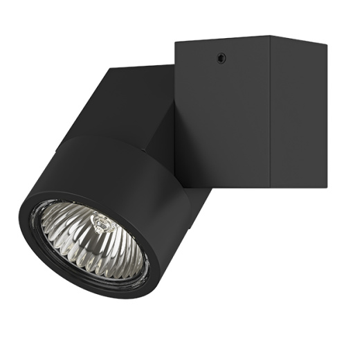 051027 Светильник ILLUMO HP16X1 GU10 ЧЕРНЫЙ