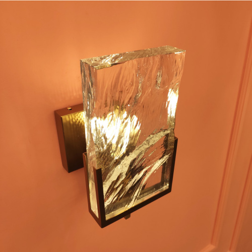 Бра Cloyd MINERAL W1 / выс. 30 см - хрусталь - латунь (арт.20165) фото 3