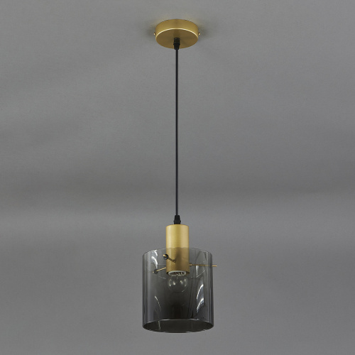 Подвесной светильник Escada 1104/1S E27*40W Gold/Black фото 2 Подвесной светильник Escada 1104/1S E27*40W Gold/Black фото 2