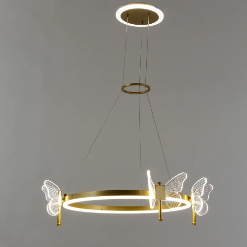 Подвесная люстра Arte Lamp DARCY A2187LM-1GO фото 2