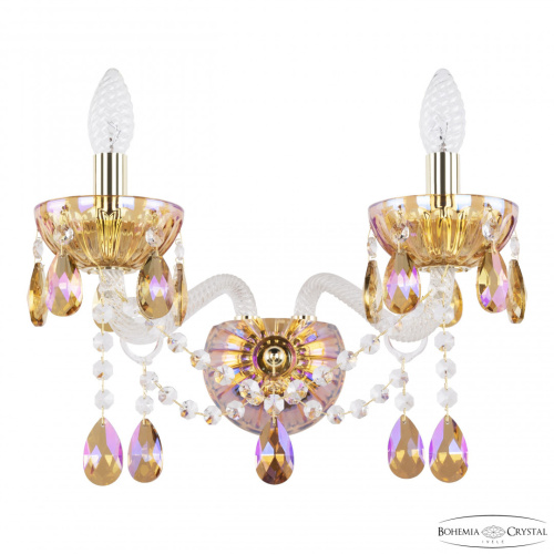 Бра хрустальные 5413B/2/165 G Shampan/M-1H K777 Bohemia Ivele Crystal (Богемия Ивеле Кристалл) фото 2 Бра хрустальные 5413B/2/165 G Shampan/M-1H K777 Bohemia Ivele Crystal (Богемия Ивеле Кристалл) фото 2