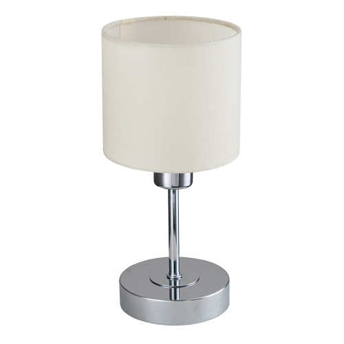 Настольный светильник Escada 1109/1 E14*40W Chrome/Beige фото 4 Настольный светильник Escada 1109/1 E14*40W Chrome/Beige фото 4