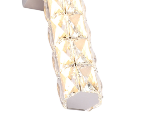 Бра хрустальный хром LED 12Вт 50см Zortes CRYSTAL ZRS.79201.12 фото 3