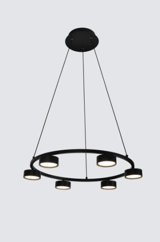 Люстра подвесная Alfa Light F3924-06 black 55W φ70*H12 0 Люстра подвесная Alfa Light F3924-06 black 55W φ70*H12 0