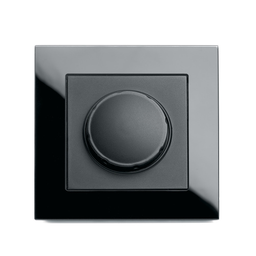 Выключатель диммирующий, STEKKER, GLS10-7006-05, 250В, 500W, серия Катрин, черный Выключатель диммирующий, STEKKER, GLS10-7006-05, 250В, 500W, серия Катрин, черный