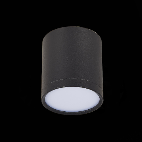 ST113.442.05 Светильник потолочный Черный LED 1*5W 4000K 390Lm Ra>90 120° IP20 D68xH75 170-240V Накладные светильники фото 4