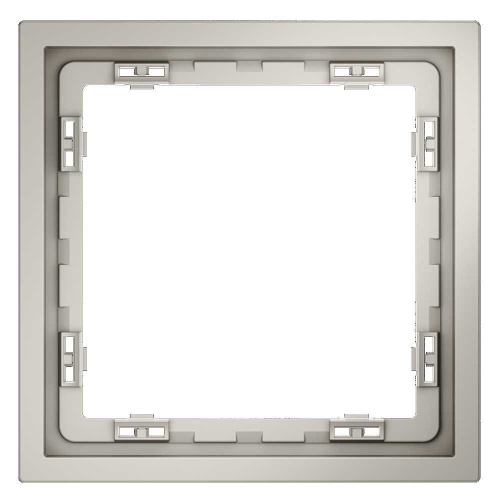 Рамка пластиковая Voltum S70 на 1 пост, (кашемир) VLS100103 фото 3