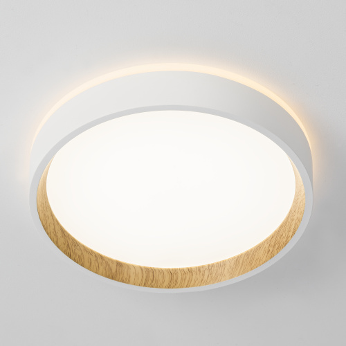 Citilux ETALON CL750180 LED Светильник с подсветкой Белый+Бук фото 2 Citilux ETALON CL750180 LED Светильник с подсветкой Белый+Бук фото 2