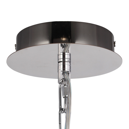 SL6137.103.01 Светильник подвесной ST-Luce никель/прозрачный E14 1*40W STROZZI фото 3 SL6137.103.01 Светильник подвесной ST-Luce никель/прозрачный E14 1*40W STROZZI фото 3