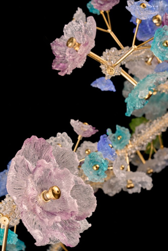 Люстра подвесная Sauvage FL1095-24P фото 4