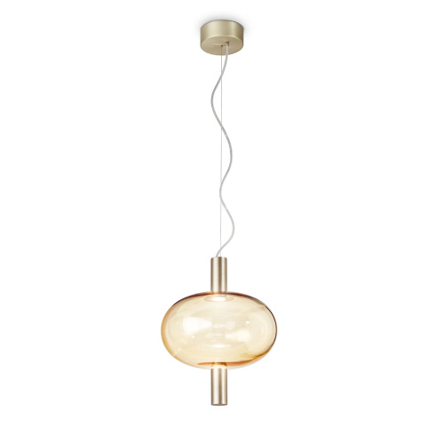 Подвесной светильник Riflesso SP 1 amber/gold фото 9