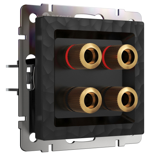 Акустическая розетка (Hammar черный) W1285008 Акустическая розетка (Hammar черный) W1285008