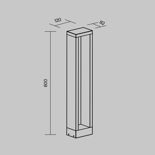 Ландшафтный светильник Outdoor O462FL-L10GF3K фото 4
