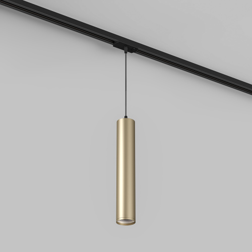 DK6210-BG Трековый светильник IP 20, 15 Вт, GU10, матовое золото с черным, алюминий фото 6 DK6210-BG Трековый светильник IP 20, 15 Вт, GU10, матовое золото с черным, алюминий фото 6