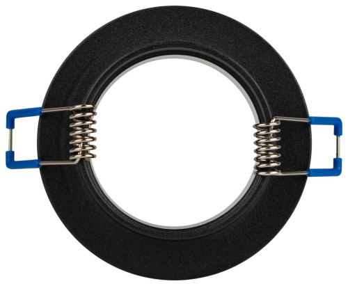 Светильник встраиваемый декоративный ЭРА DK106 BK под лампу MR16 GU5.3 черный Б0058428 фото 3