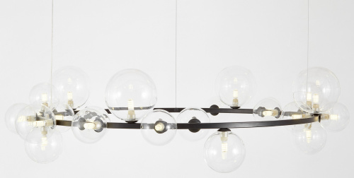 Подвесной светильник Lumina Deco LDP 7033-24 BK+CL фото 6 Подвесной светильник Lumina Deco LDP 7033-24 BK+CL фото 6