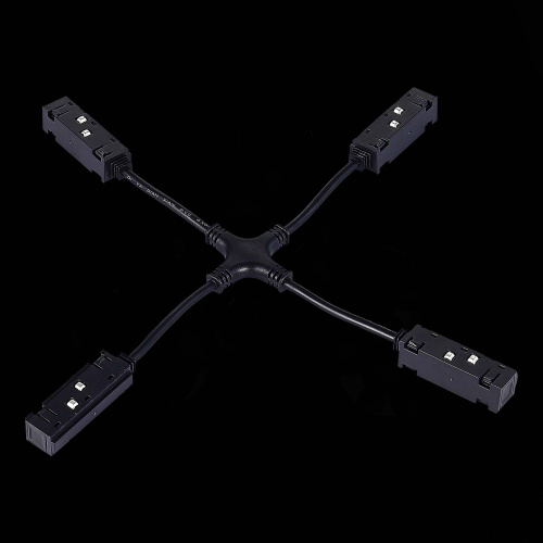 ST006.469.00 Коннектор питания X-образный для магнитного шинопровода ST-Luce Черный SKYLINE 48 ST006.469.00 Коннектор питания X-образный для магнитного шинопровода ST-Luce Черный SKYLINE 48
