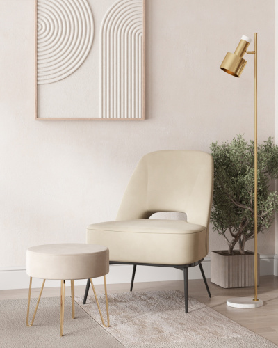 Торшер Moderli V11311-1F Goldy фото 2 Торшер Moderli V11311-1F Goldy фото 2