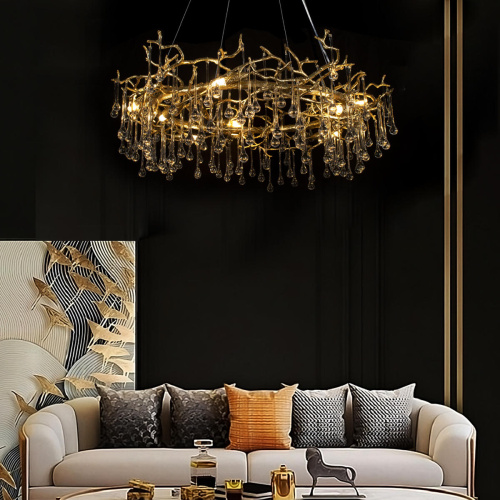 10068/800 GD Подвесная люстра LOFT IT Bijout фото 4