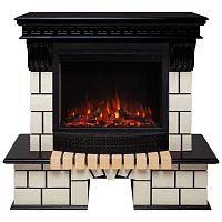 Электрокамин RealFlame Stone AO античный дуб античный дуб с очагом Saphir 25,5