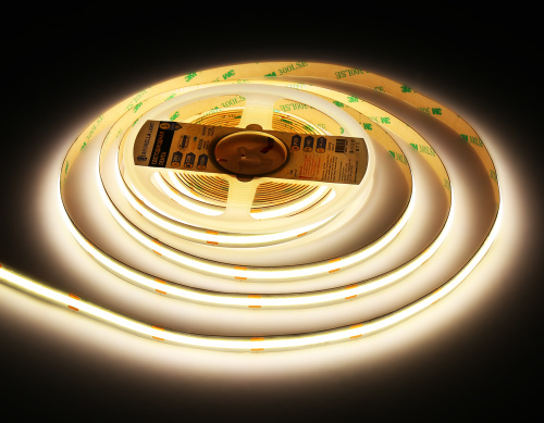 Светодиодная лента 24В COB 528Led 14Вт/м 4500K IP20 5м фото 3 Светодиодная лента 24В COB 528Led 14Вт/м 4500K IP20 5м фото 3
