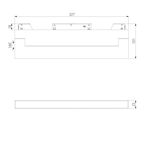 Умный трековый светильник 18W 2700-6500K Dim Kos Slim Magnetic 85083/01 фото 8 Умный трековый светильник 18W 2700-6500K Dim Kos Slim Magnetic 85083/01 фото 8