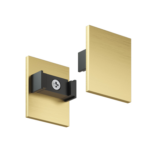 TR5735H-SB Торцевая заглушка, высокая, для использования с экраном, для трека Shine, серия Base, комплект 2 шт, сатинированная латунь, алюминий фото 4 TR5735H-SB Торцевая заглушка, высокая, для использования с экраном, для трека Shine, серия Base, комплект 2 шт, сатинированная латунь, алюминий фото 4