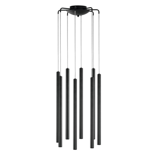 Комплект с подвесной люстрой Lightstar Tubo (574737+747237 (8шт) L8T747237