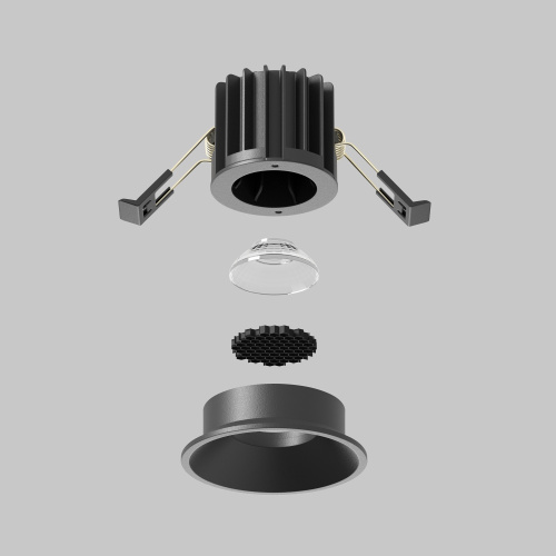 Встраиваемый светильник Technical DL058-7W3K-B фото 16
