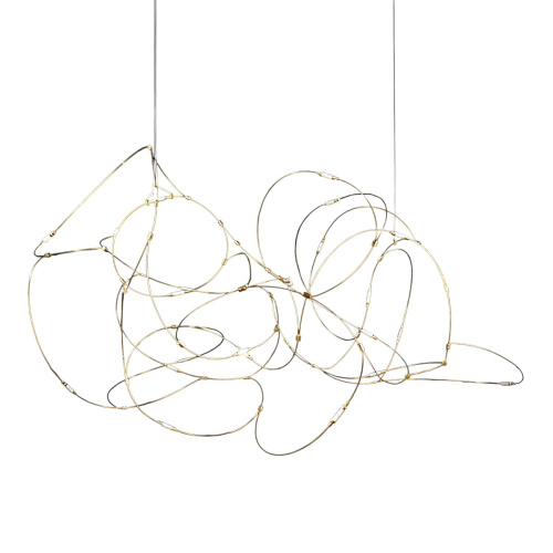 Подвесной светильник 10154P/L1500 gold