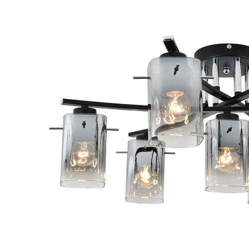 Потолочный светильник Escada 1101/7P E27*40W Black фото 3 Потолочный светильник Escada 1101/7P E27*40W Black фото 3