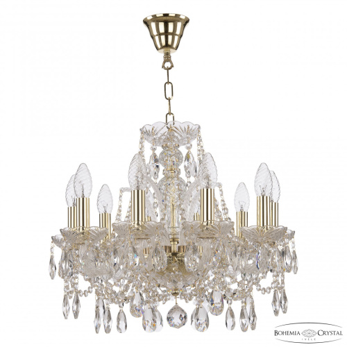 Люстра хрустальная 105/10/141 G Bohemia Ivele Crystal (Богемия Ивеле Кристалл)