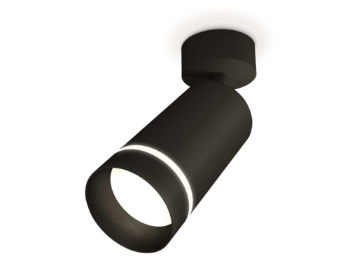 Комплект накладного светильника Ambrella light Techno Spot XM6323014 SBK/FR черный песок/белый матовый (A2210, C6323, N6229)