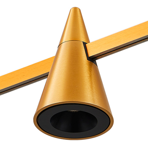 ST813.206.05 Магнитный трековый светильник FARM Золотистый LED 1*5W 3000K 272Lm Ra90 60 IP20 D70xH11 FARM фото 4