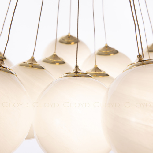 Люстра Cloyd LONATI C13 / Ø65 см - золото (арт.10878) фото 4