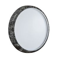 7639/DL COLOR SN 137 Светильник пластик/черн. мрамор LED 48Вт 4000K D410 IP43 MRAMO BLACK