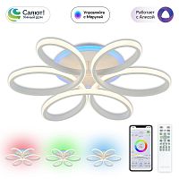 Citilux Сезар Смарт CL233A150E RGB Умная люстра Белая