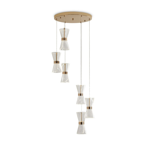 Подвесная светодиодная люстра Freya Dress FR5438PL-L37G фото 2