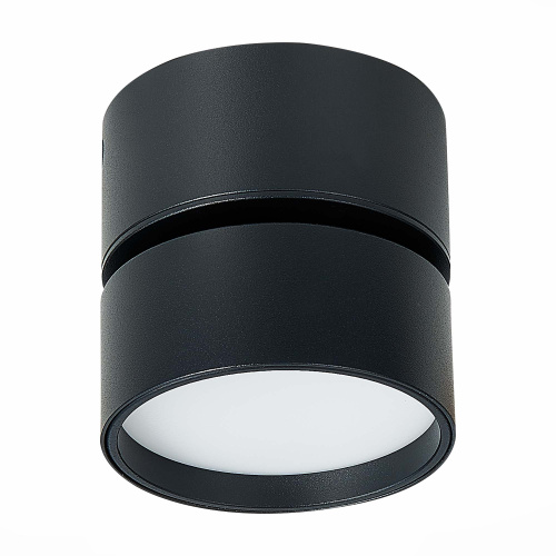 ST651.432.09 Светильник потолочный поворотный Черный LED 1*9W 3000K 720Lm Ra>90 120° IP20 D85xH87 17 Накладные светильники фото 5