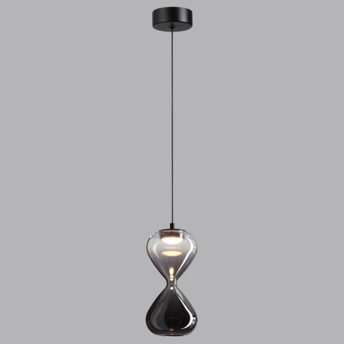 5092/4L PENDANT ODL25 357 черный/прозрачн/дымчатый градиент/металл/стекло Подвес LED 4W 4000K 388Лм GLESSI фото 5