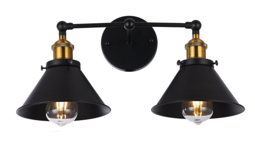 Бра Lumina Deco Gubi LDW B018-2 BK фото 4 Бра Lumina Deco Gubi LDW B018-2 BK фото 4