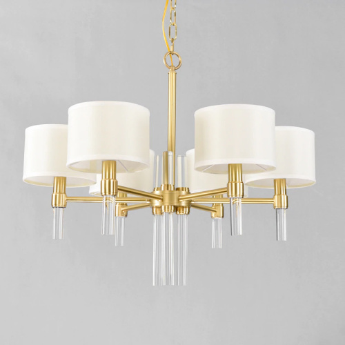 Люстра 8009P-6 gold фото 6