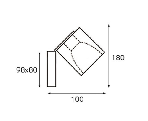 MRC0821W-1 black светильник настенный фото 2 MRC0821W-1 black светильник настенный фото 2