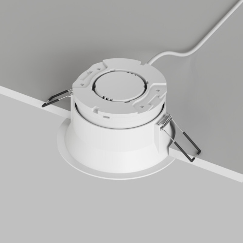 DK2155-WH Встраиваемый светильник INER, до 15 Вт LED, GX53, IP20, алюминий, белый фото 4