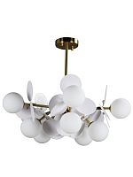 Люстра на штанге с плафонами бронза G9 D68см Zortes FLORET ZRS.01201.10