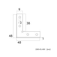 Коннектор practica Favourite 2203-CL-001 Практика/Practica