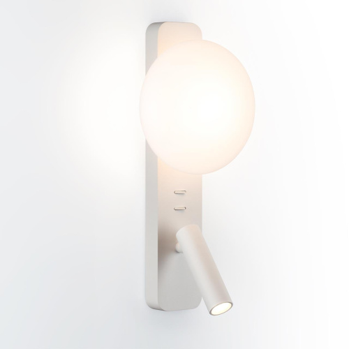 7049/5WL HIGHTECH ODL25 473 металл/акрил белый Настенный светильник IP20 LED 1*5W + 1*3W 2700K ALBERGO фото 3 7049/5WL HIGHTECH ODL25 473 металл/акрил белый Настенный светильник IP20 LED 1*5W + 1*3W 2700K ALBERGO фото 3