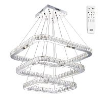 Eletto Granda EL336P100 LED Люстра хрустальная с пультом Хром