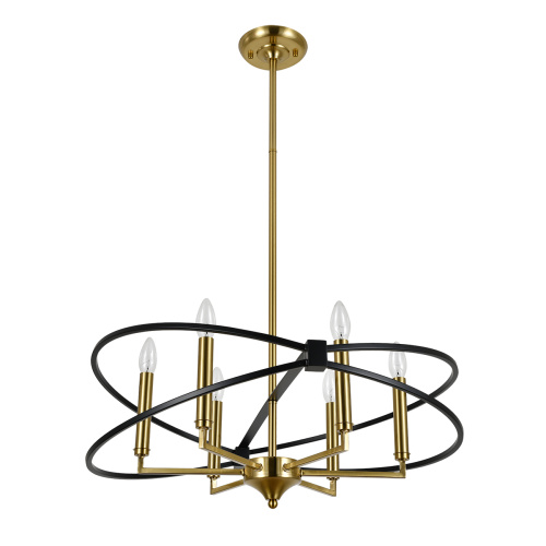 Светильник на штанге 10020/6R Black фото 4