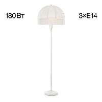 Citilux Базель CL407921 Торшер патина с бежевым абажуром